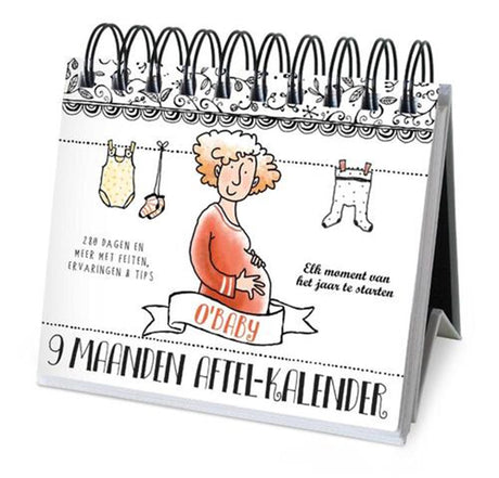 Imagebooks o'baby 9 maanden aftelkalender - pauline oud
