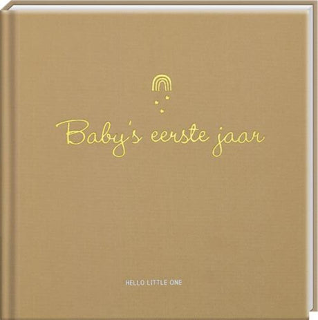 Imagebooks hello little one, invulboek - baby's eerste jaar