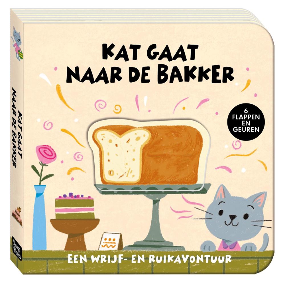 Een wrijf- en ruikavontuur - kat gaat na | 2 stuks