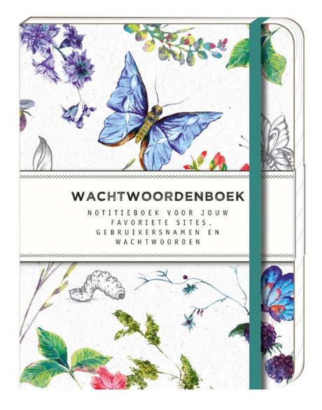 Wachtwoordenboek botanical. | 5 stuks