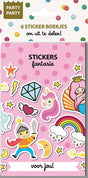 Ty par par 6 sticker boekjes - fantasie