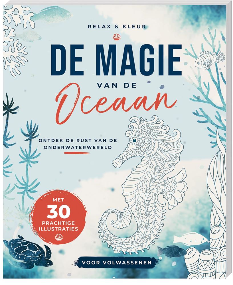 Relax en kleur - de magie van de oceaan