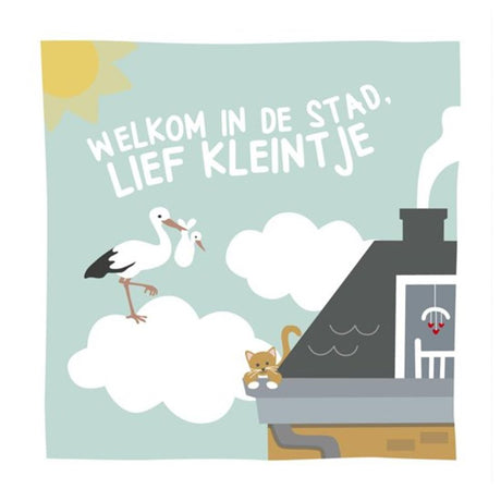 Boek specials nederland bv welkom in de stad, lief kleintje. stoffe