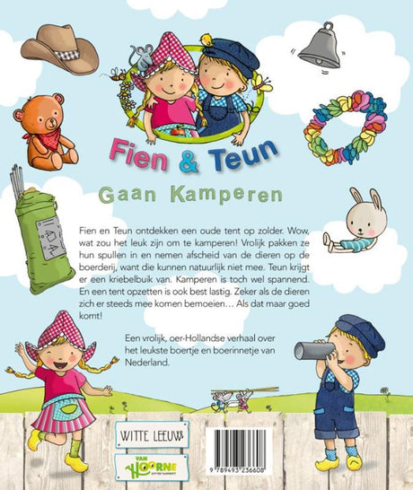 Wpg uitgevers fien teun, gaan kamperen (filmboek) 4+