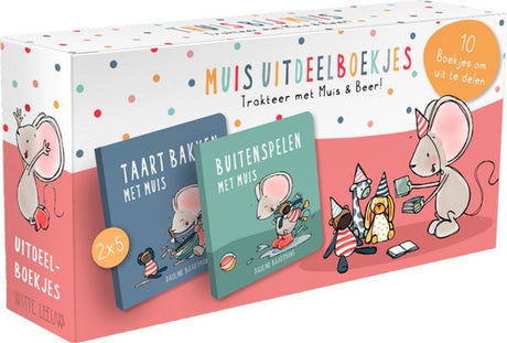 Uitdeelboekjes muis en beer 0+