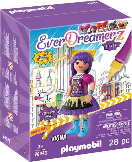 Playmobil everdreamerz viona - comic world - 70473