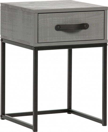Woood morris nachtkast - grenen - leem - 52x35x35