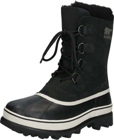Sorel caribou™ wp men's snowboots - black, dark stone - maat 41