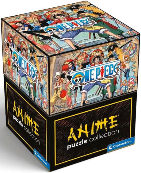 Clementoni - puzzel - 500 stukjes - one piece - anime collection - cube - puzzel voor kinderen en volwassenen