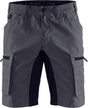 Blåkläder blaklader service short stretch 1449-1845 - medium grijs zwart - c56