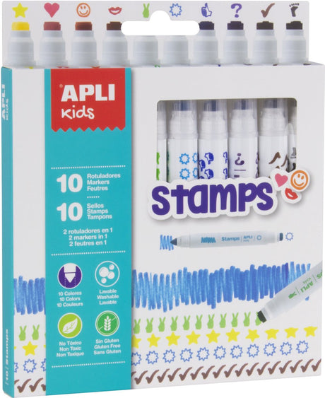 Apli kids apli stempel markers 10 u.