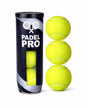 Merkloos sans marque set van 3 padelballen in koker – geschikt voor padel en recreatief tennis – tennisballen voor kinderen en volwassenen – constante stuit en stevig vilt
