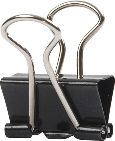 Creativ company foldback clips, b: 19 mm, 40stuks