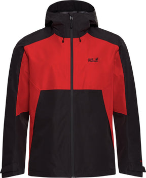 Jack wolfskin wildbound 2l jkt m heren outdoorjas-siren red m