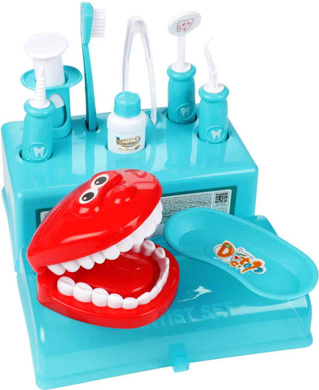 Toi-toys tandartskoffer met accessoires, 10dlg.