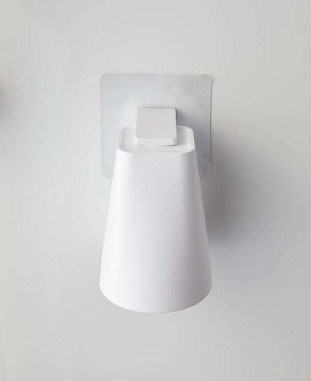 Yamazaki zelfklevende badkamer bekerhouder - tower - wit