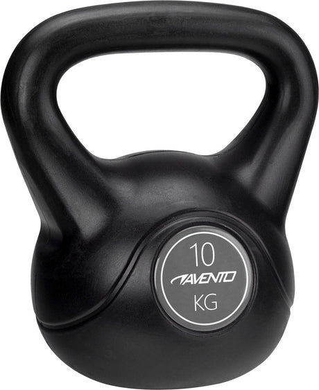 Avento kettlebell - 10 kg - zwart