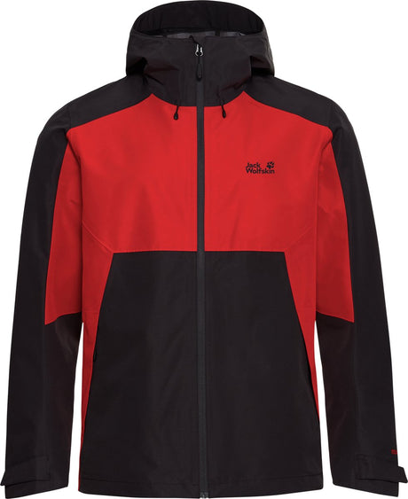 Jack wolfskin wildbound 2l jkt m heren outdoorjas-siren red