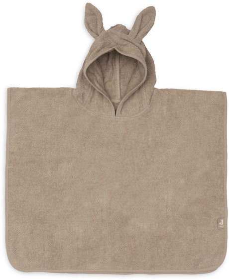 Jollein badponcho badstof milky coffee