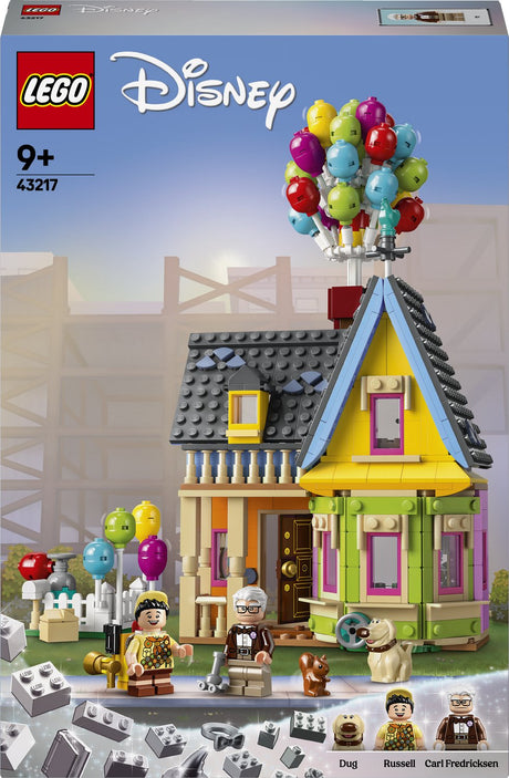 Lego disney en pixar huis uit de film 'up' disney's 100e verjaardag serie speelgoed modelbouwset - 43217