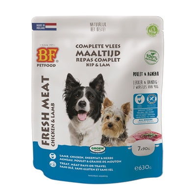 BF Petfood masové potraviny jehněčí klobása