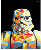 Ravensburger schilderen op nummer star wars stormtrooper creatief pakket.
