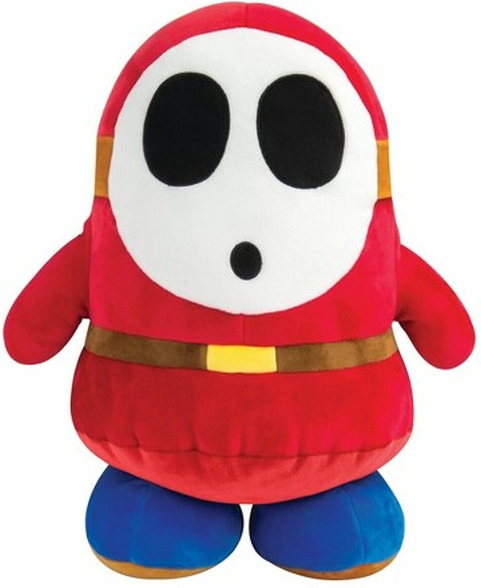 Tomy super mario - large shyguy pluche - club mocchi mocchi