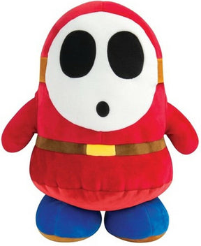 Tomy super mario - large shyguy pluche - club mocchi mocchi