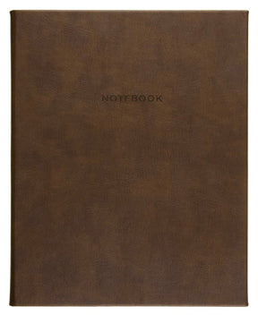 Eccolo notitieboek - brown - lijn - ca.20x25cm - ec-d506m