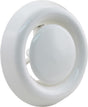 Starx afzuigventiel rond - verstelbaar ventilatieklepje - kanaaldiameter ã˜100-125 mm - wit