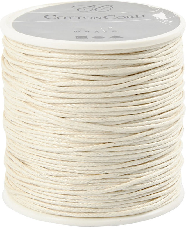 Creativ company katoenkoord off-white dikte 1 mm, 40m