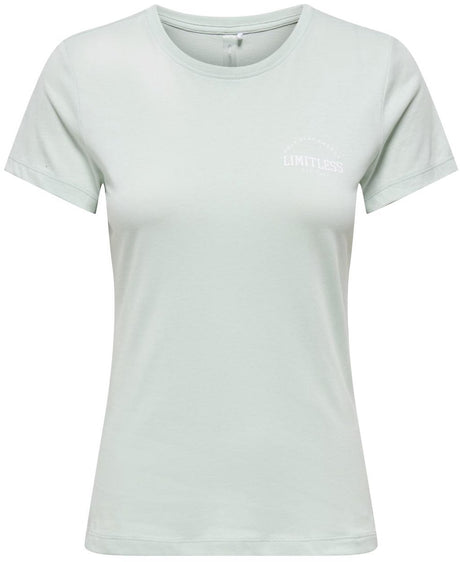 Only play cava life dames fitness t-shirt 15370927-surf - kleur groen - maat l