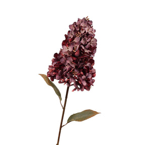 Roberts collection kunstbloem hortensia 82cm bordeaux