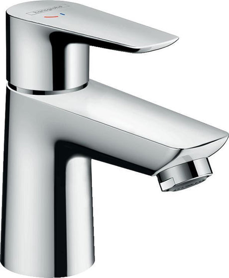 Hansgrohe talis e - wastafelmengkraan - ééngreeps bediening - coolstart energiebesparend - zonder waste - 80mm maat - chroom