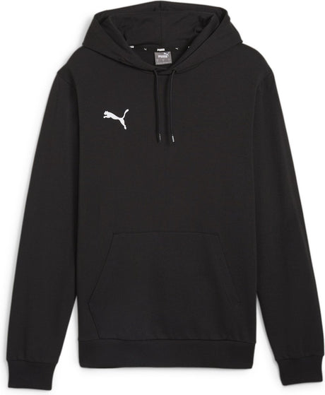 Puma teamgoal casuals hoody heren sporttrui - black- white s