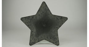 Tray stervorm grijs 16x16x1cm