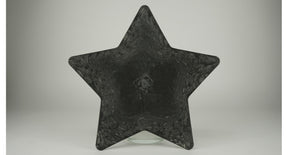 Tray stervorm grijs 28x28x2cm