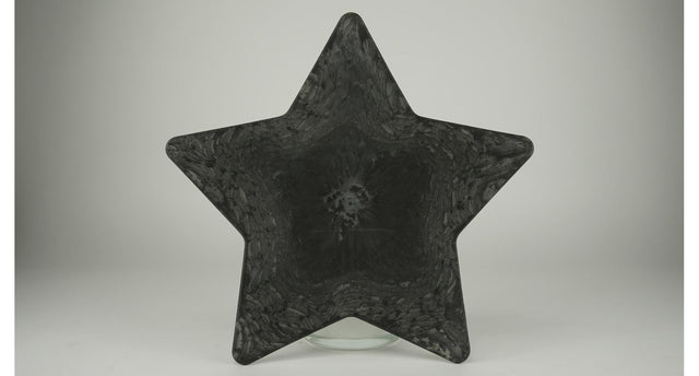 Tray stervorm grijs 28x28x2cm