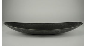Schaal ovaal grijs 40x17x6cm