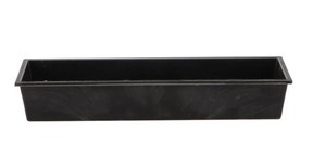 Tray rechthoek grijs 25x9x4cm