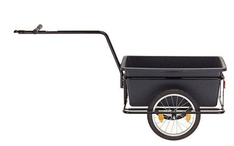 Roland Roland Boy Bicycle Trailer Plast Stål 90L Sort