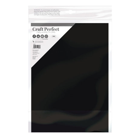 Craft perfect by tonic studios craft perfect • smooth card a4 240g jet black 5pcs