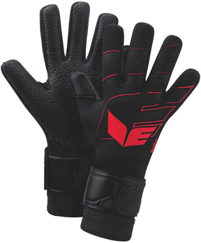 Erima aeroclaw star keepershandschoenen - zwart rood | maat: 7