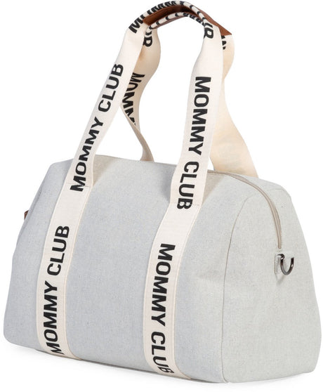 Childhome mommy club verzorgingstas - luiertas - canvas - ecru - 38 x 21 x 27 cm - 22l