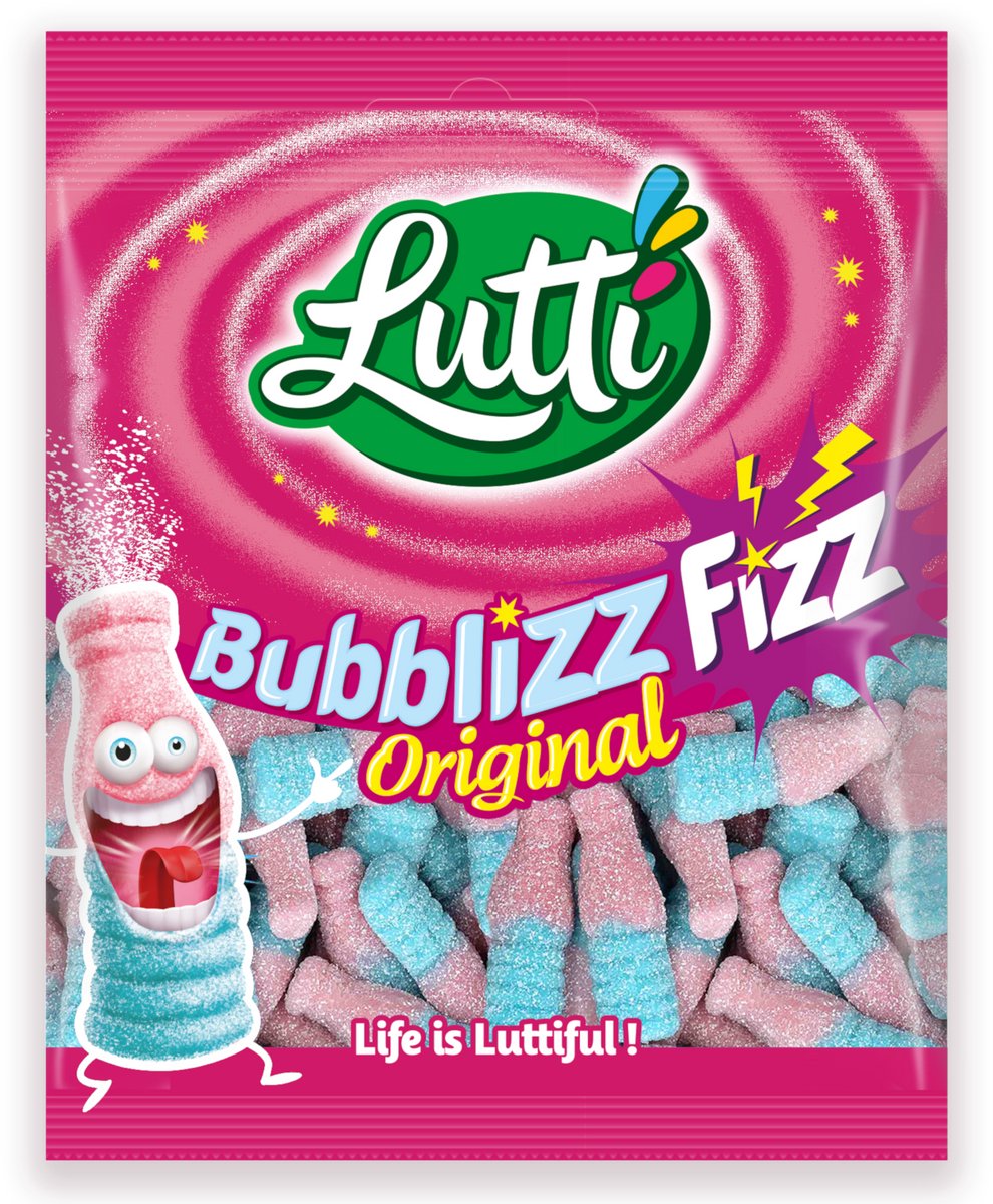 Lutti bubblizz fizz 12x80g