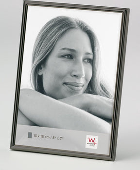 Walther chloe - fotolijst - fotoformaat 13x18 cm - antraciet