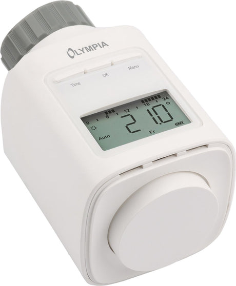 Olympia ht 430-23a elektronische radiatorthermostaat - thermostaatkraan - thermostaatknop - radiatorknop .