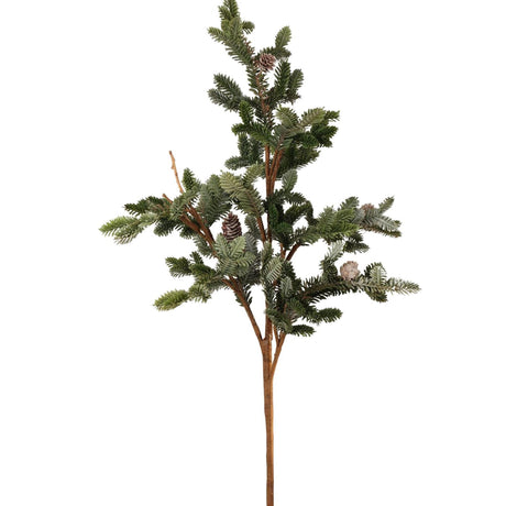 Roberts collection cederboom met dennenappels 100cm grijs
