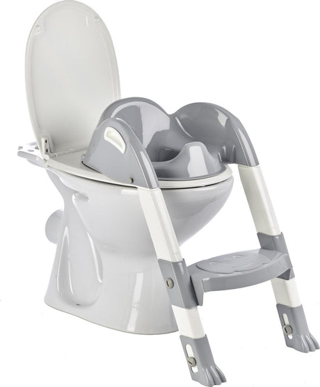 Konges sløjd thermobaby wc verkleiner met trapje kiddyloo grijs
