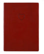 Eccolo notitieboek - essential red heart - lijn - ca.13x18cm - ec-d303r